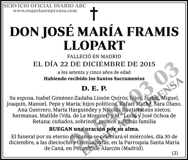 José María Frami Llopart